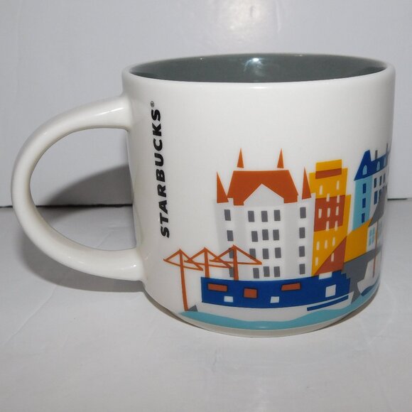 2017 Starbucks YOU ARE HERE YAH Rotterdam Netherlands 14 oz Coffee Tea Mug - Picture 4 of 7
